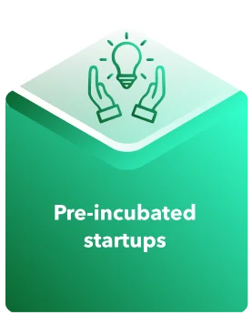 Pre-incubated Startups