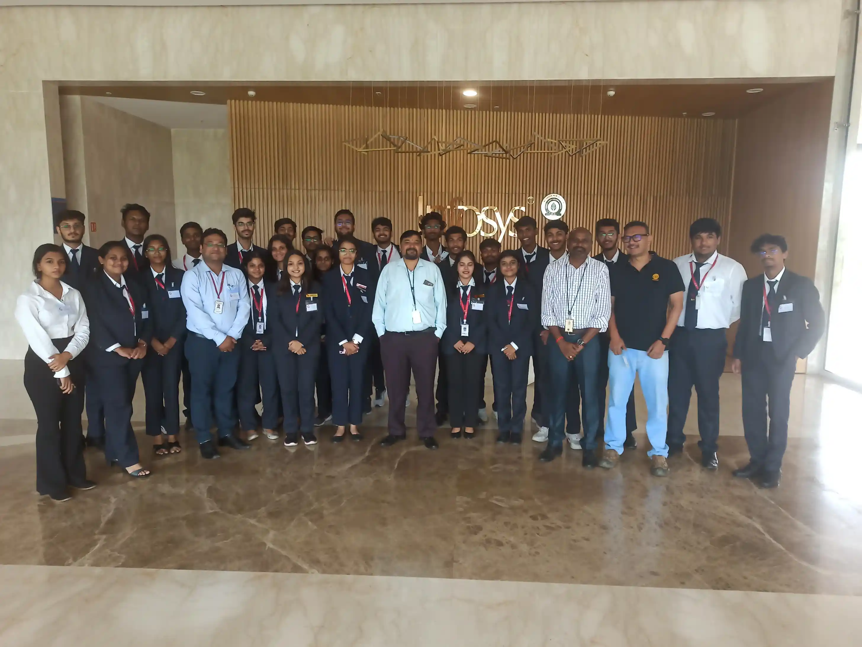 Industry Visit to Infosys Nagpur