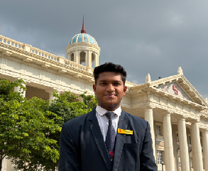 student-counsil-member-raj-lande-at-sit-nagpur